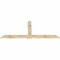Ekena Millwork Eugene Rough Sawn Timber Gable Bracket, Douglas Fir, 96"W x 40"H x 2"D x 6"F, 10/12 Pitch GBW096X40X0206EUG00RDF - alternate 2